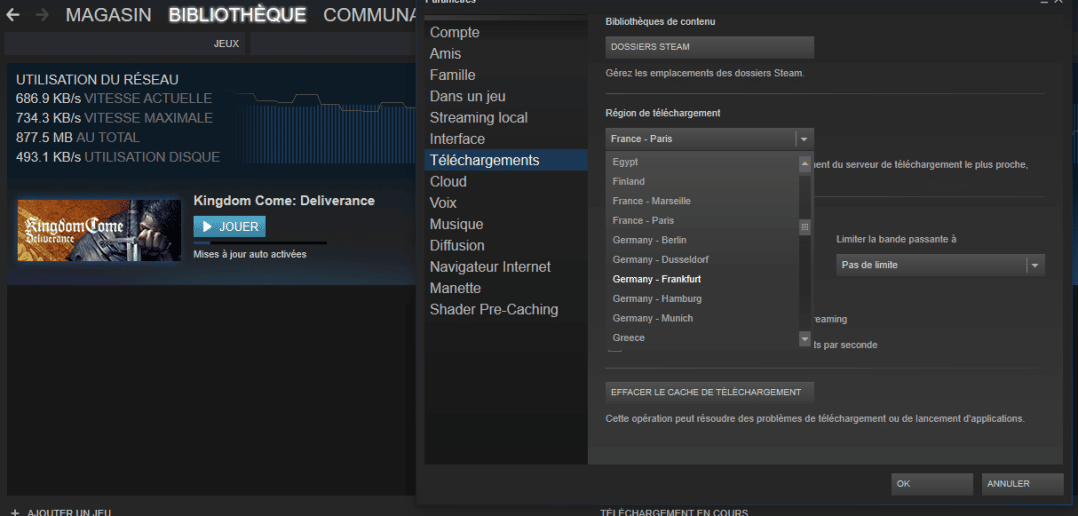 Comment puisje augmenter la vitesse de téléchargement de mon PC ? Site de Bankai