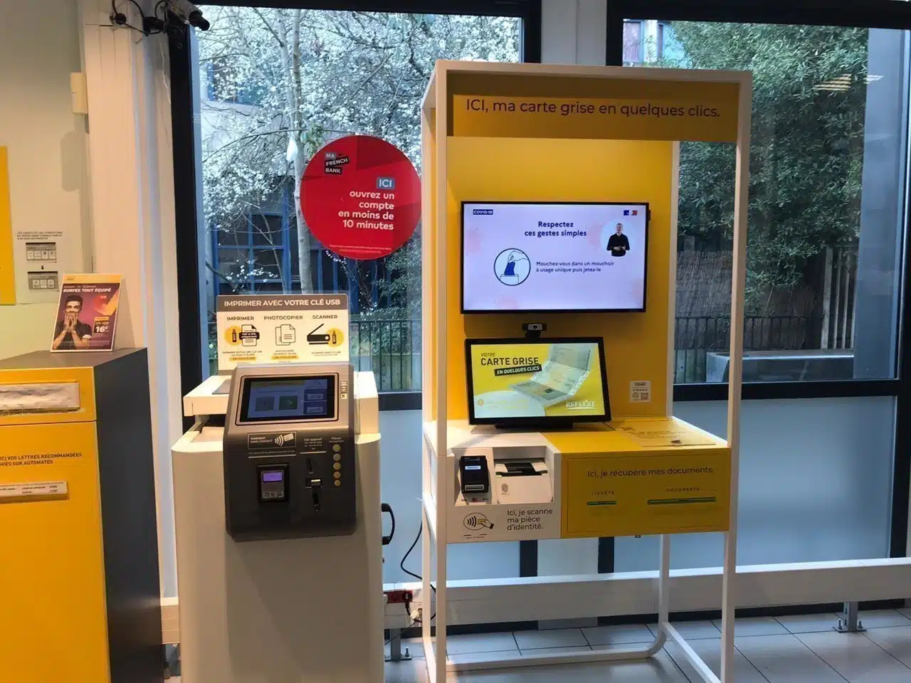 imprimer des documents à la poste