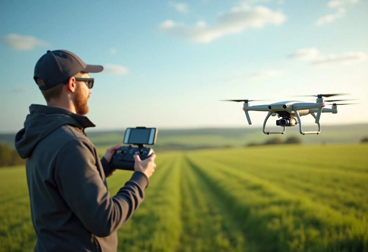drone paysage